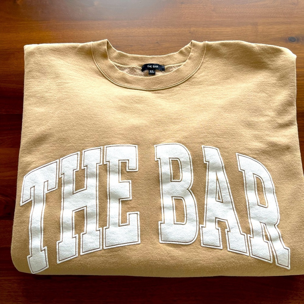 The Bar Varsity Sweatshirt XL